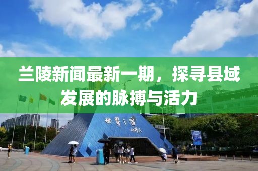 蘭陵新聞最新一期，探尋縣域發(fā)展的脈搏與活力