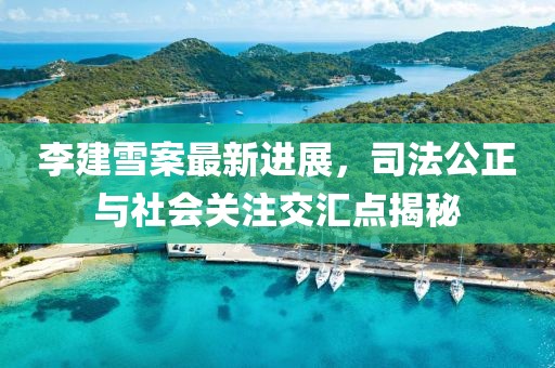 李建雪案最新進(jìn)展，司法公正與社會關(guān)注交匯點(diǎn)揭秘