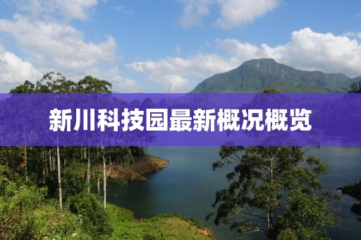 新川科技園最新概況概覽