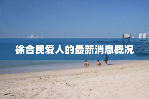 徐合民愛人的最新消息概況
