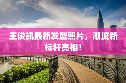 王俊凱最新發(fā)型照片，潮流新標(biāo)桿亮相！