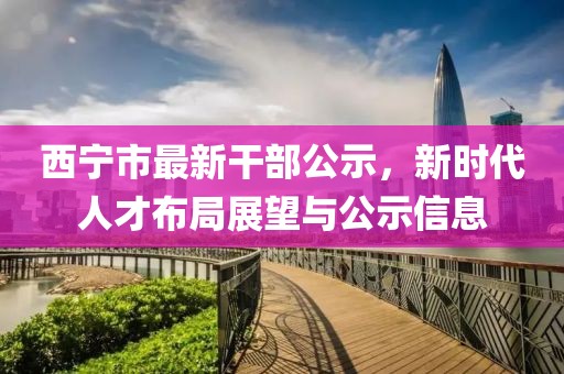 西寧市最新干部公示，新時代人才布局展望與公示信息