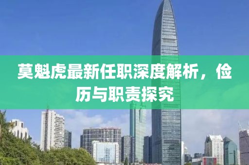 莫魁虎最新任職深度解析，儉歷與職責探究