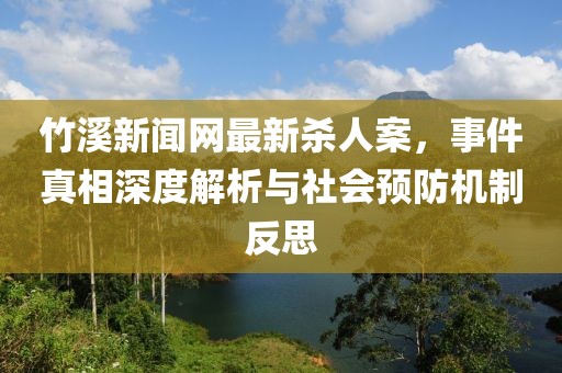 竹溪新聞網(wǎng)最新殺人案，事件真相深度解析與社會(huì)預(yù)防機(jī)制反思