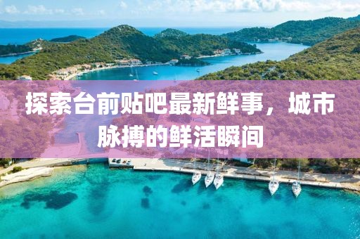探索臺前貼吧最新鮮事，城市脈搏的鮮活瞬間