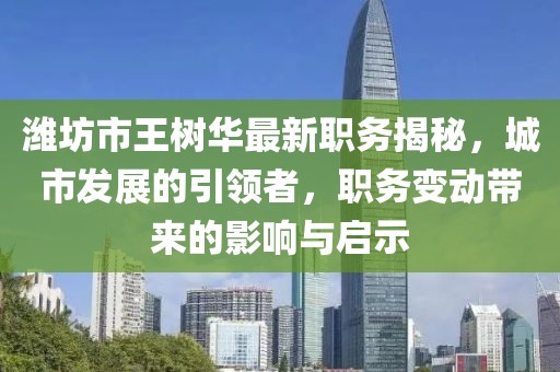 濰坊市王樹華最新職務(wù)揭秘，城市發(fā)展的引領(lǐng)者，職務(wù)變動帶來的影響與啟示
