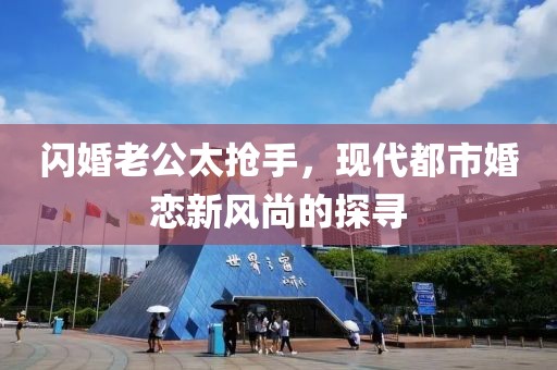 閃婚老公太搶手，現(xiàn)代都市婚戀新風尚的探尋