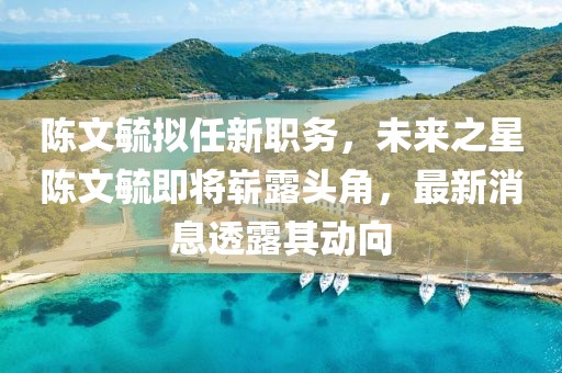 陳文毓擬任新職務(wù)，未來(lái)之星陳文毓即將嶄露頭角，最新消息透露其動(dòng)向
