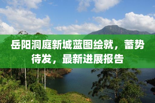 岳陽洞庭新城藍(lán)圖繪就，蓄勢(shì)待發(fā)，最新進(jìn)展報(bào)告