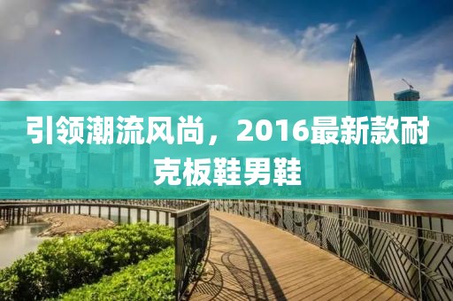 引領(lǐng)潮流風(fēng)尚，2016最新款耐克板鞋男鞋