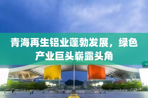 青海再生鋁業(yè)蓬勃發(fā)展，綠色產(chǎn)業(yè)巨頭嶄露頭角