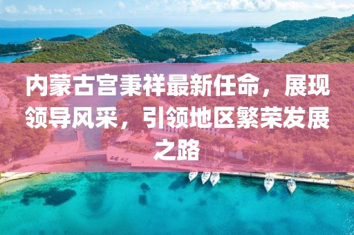 內(nèi)蒙古宮秉祥最新任命，展現(xiàn)領(lǐng)導(dǎo)風(fēng)采，引領(lǐng)地區(qū)繁榮發(fā)展之路
