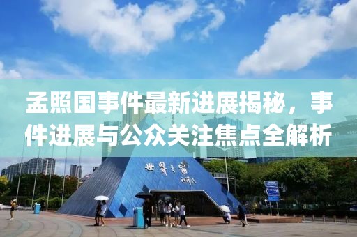 孟照國(guó)事件最新進(jìn)展揭秘，事件進(jìn)展與公眾關(guān)注焦點(diǎn)全解析
