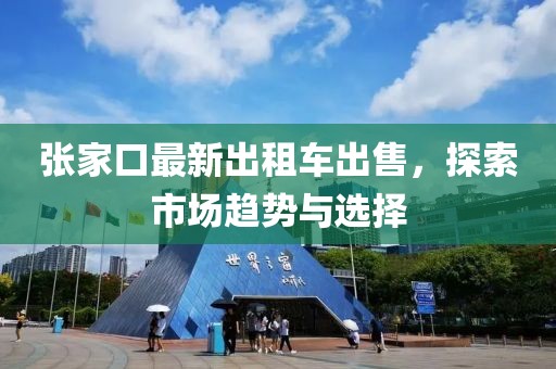 張家口最新出租車出售，探索市場(chǎng)趨勢(shì)與選擇