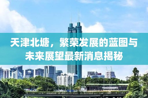 天津北塘，繁榮發(fā)展的藍圖與未來展望最新消息揭秘