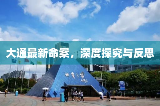 大通最新命案，深度探究與反思