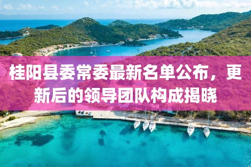 桂陽縣委常委最新名單公布，更新后的領(lǐng)導(dǎo)團隊構(gòu)成揭曉