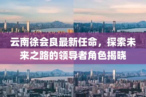云南徐會良最新任命，探索未來之路的領(lǐng)導(dǎo)者角色揭曉