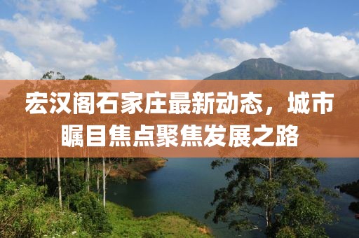 宏漢閣石家莊最新動(dòng)態(tài)，城市矚目焦點(diǎn)聚焦發(fā)展之路