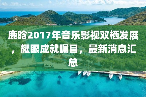 鹿晗2017年音樂影視雙棲發(fā)展，耀眼成就矚目，最新消息匯總