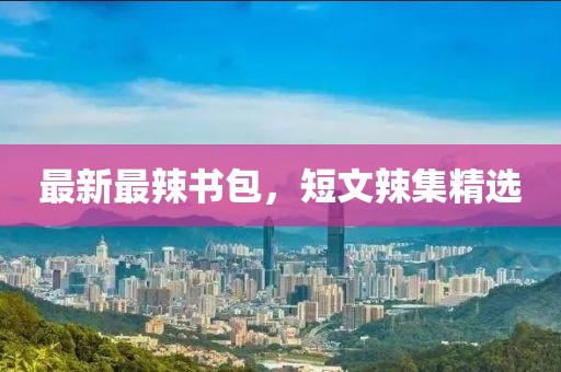 最新最辣書包，短文辣集精選