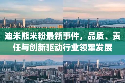 迪米熊米粉最新事件，品質(zhì)、責(zé)任與創(chuàng)新驅(qū)動行業(yè)領(lǐng)軍發(fā)展