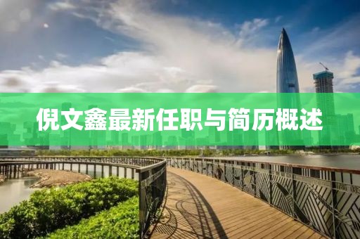 倪文鑫最新任職與簡歷概述