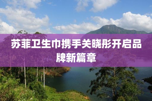 蘇菲衛(wèi)生巾攜手關(guān)曉彤開啟品牌新篇章